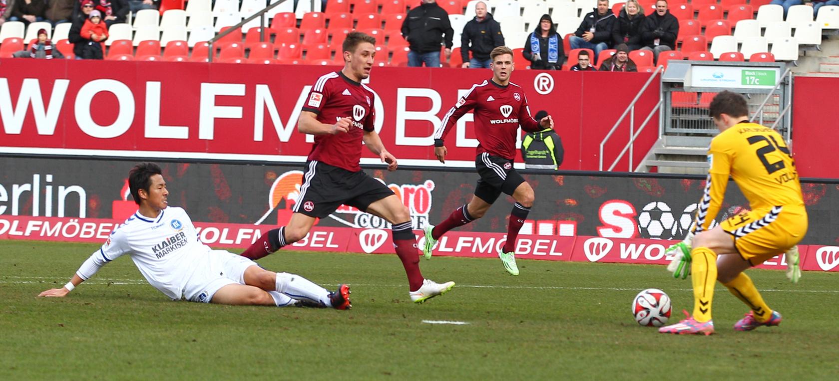 Jakub Sylvestr hätte bereits in der ersten Hälfte für klare Verhältnisse sorgen können. Am Ende gingen er und seine Kollegen mit einem Punkt vom Feld.