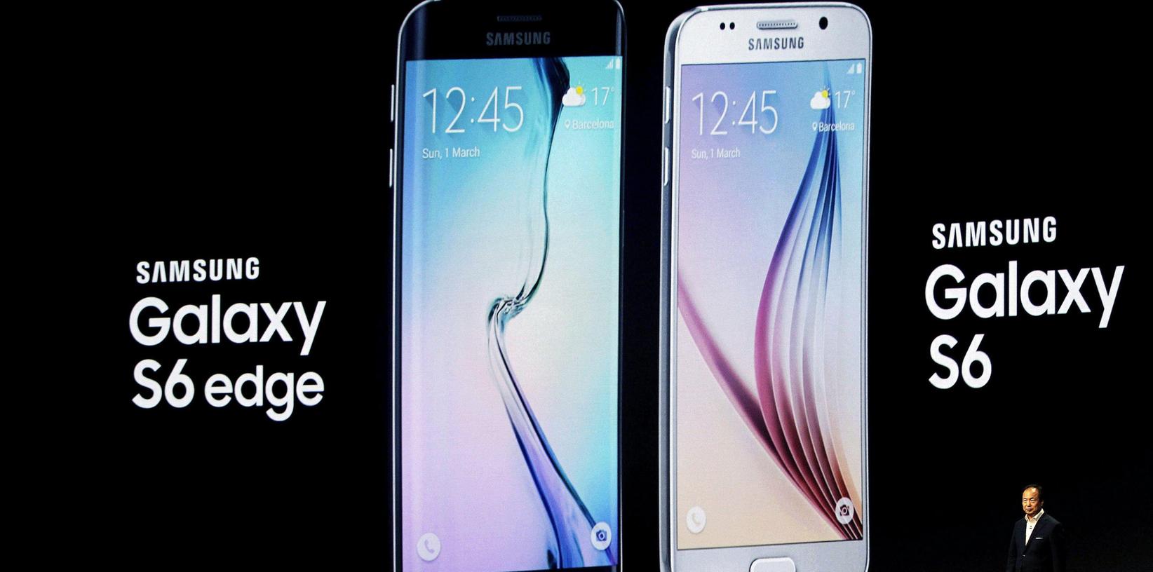 Samsung präsentiert Smartphones Galaxy S6 und S6 edge