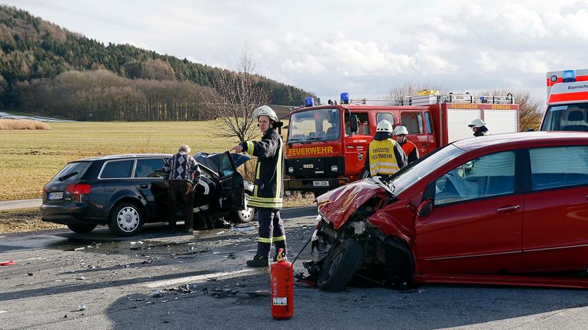 Vier Verletzte zwischen Freystadt und Berngau