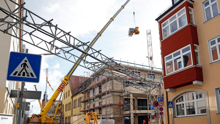 Baustelle Klosterstraße: Es geht voran