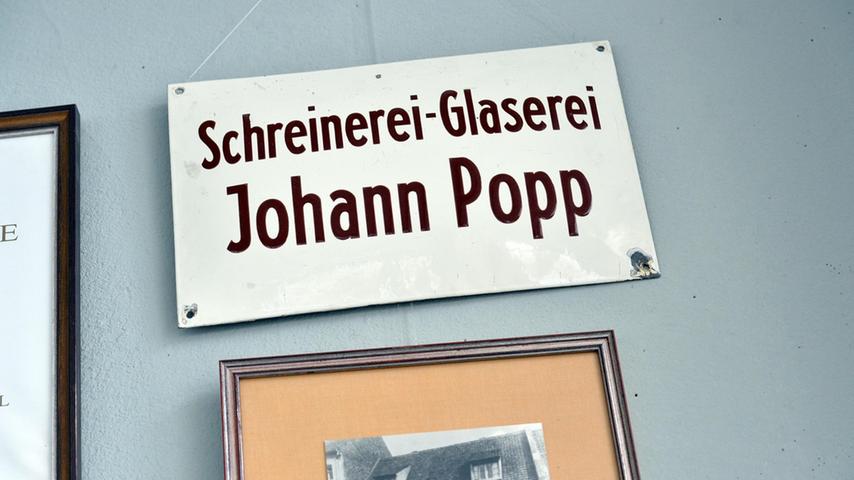 Johann Popp gründete die Schreinerei 1905 in Erlangen.