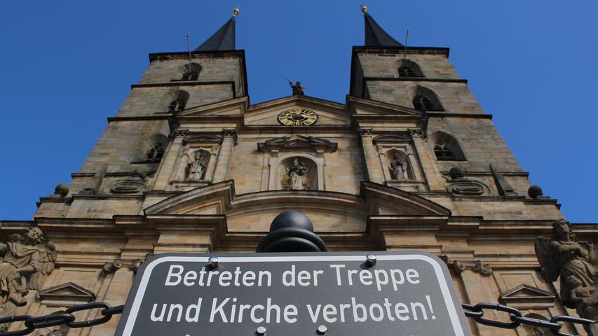 Es ist eines von Bambergs Wahrzeichen: Das Kloster St. Michael.
