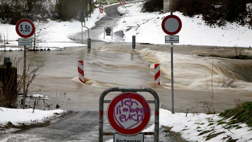 2011: Überschwemmungen in der Region Forchheim