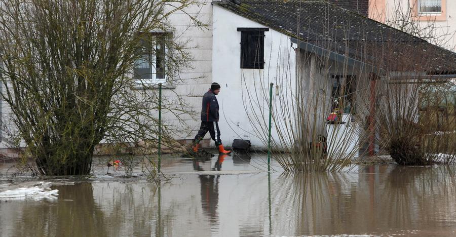Hochwasser in Franken 