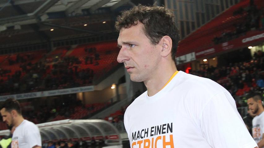 ... kehrt Raphael Schäfer zurück ins FCN-Tor. Es ist sein erstes Pflichtspiel seit dem 7. Spieltag.