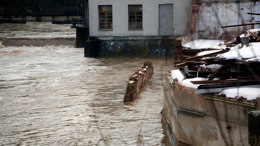 Hochwasser rund um Nürnberg