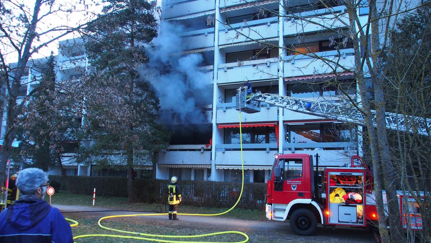 Zu einem Brand in einer Seniorenresidenz kam es am Dienstag in Bad Windsheim. Zu einem Brand in einer Seniorenresidenz kam es am Dienstag in Bad Windsheim.