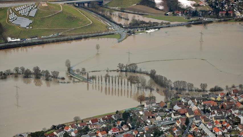 Die Region kämpft mit dem Hochwasser