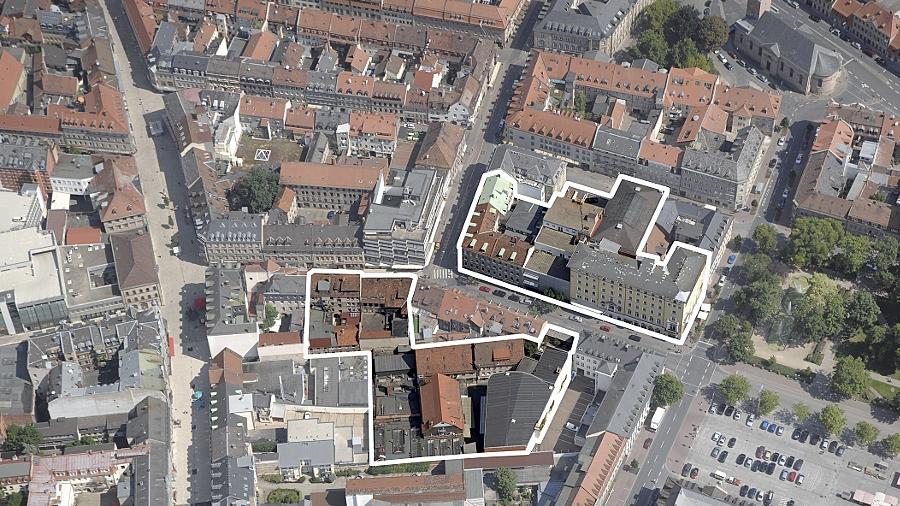 Bewerber stehen bei der Stadt Schlange Bewerber stehen bei der Stadt Schlange