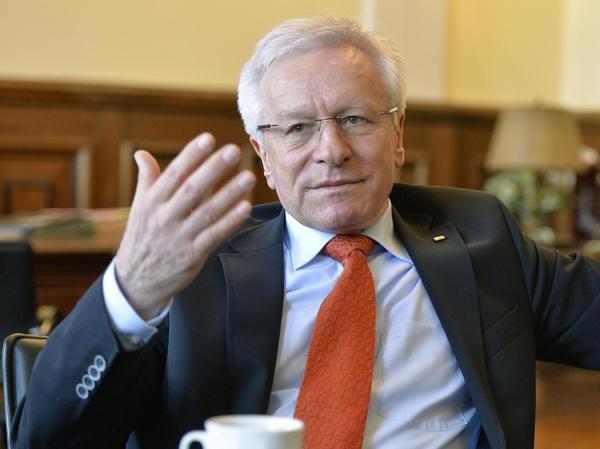 Abschied: Präsident Karl-Dieter Grüske verlässt Uni Erlangen