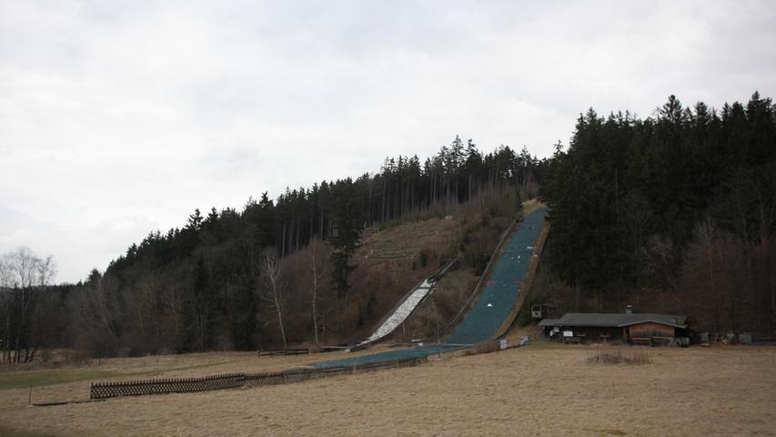 Skisprung-Schanze in Carlsgrün gehört der Vergangenheit an 