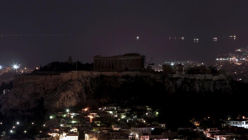 ...die Akropolis in Athen...