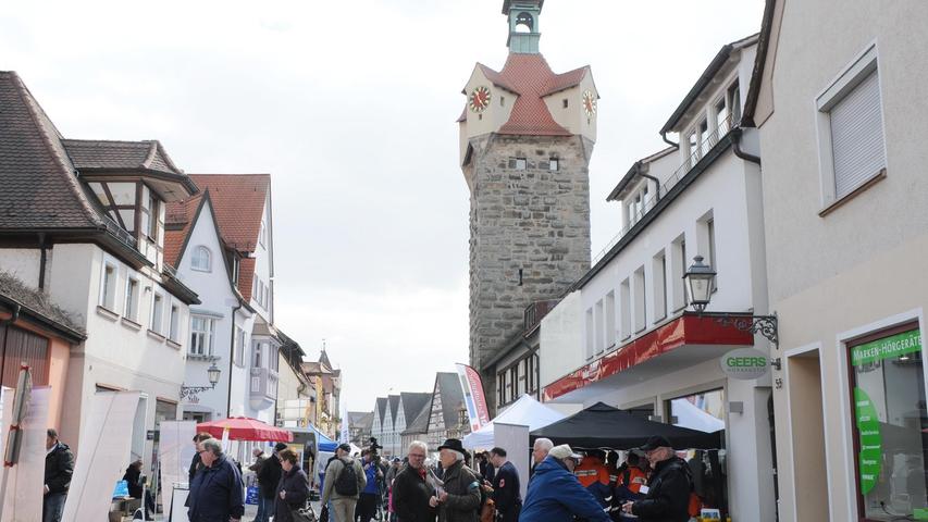 Die Stadtmesse lockte die Besucher nach Herzogenaurach 