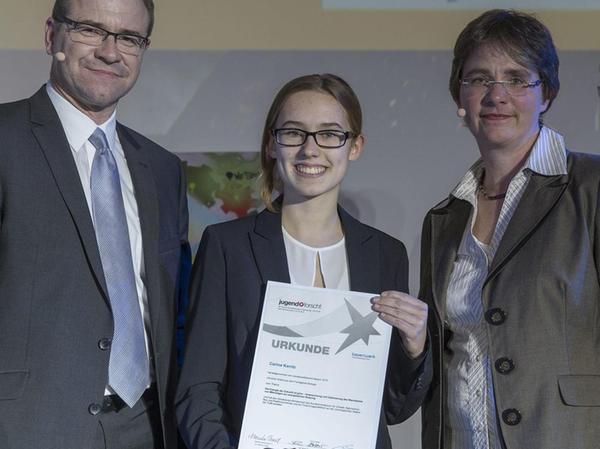Schülerinnen ergattern Sonderpreis bei Jugend forscht