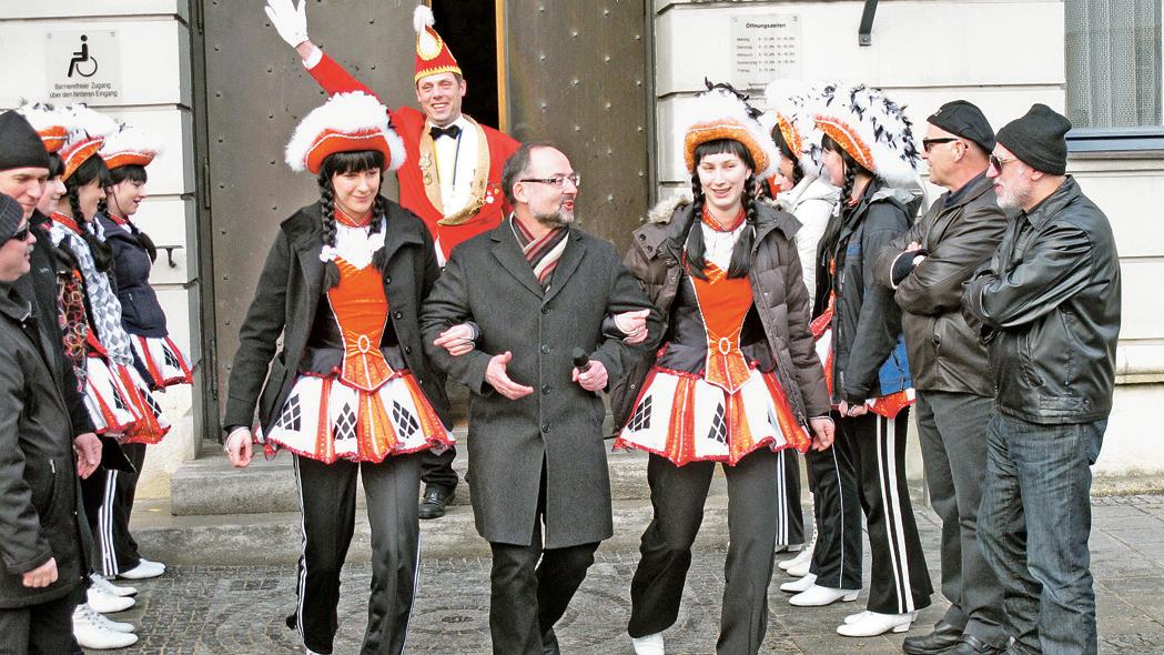 Treuchtlinger Karnevalisten stürmten das Rathaus