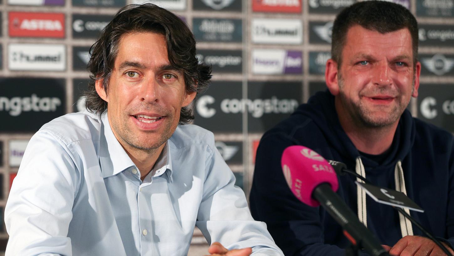 Michael Meeske (links) hat sich endültig für ein Engagement beim 1. FC Nürnberg entschieden.