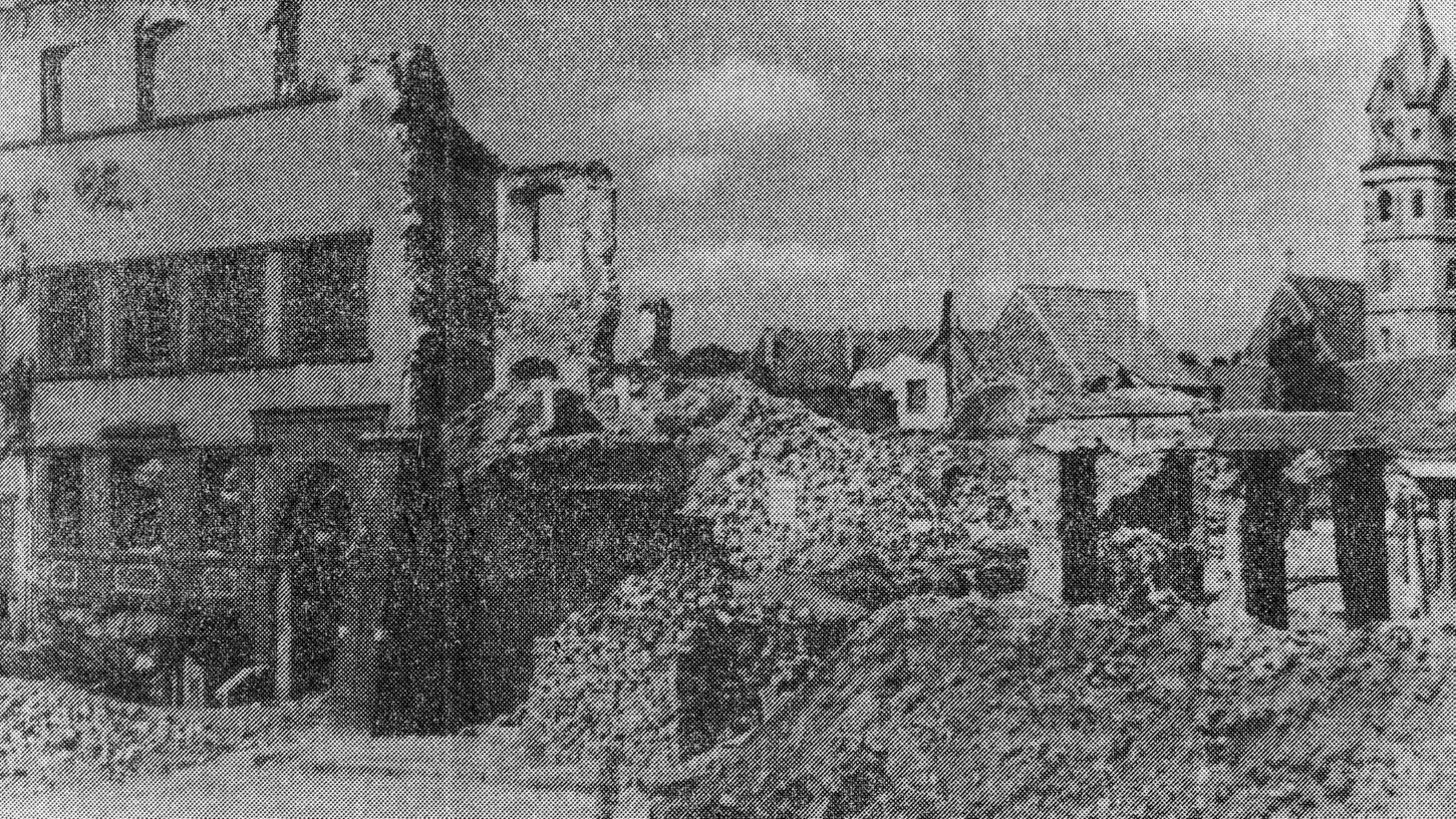 11. April 1945: Elf Minuten fielen die Bomben auf Neumarkt