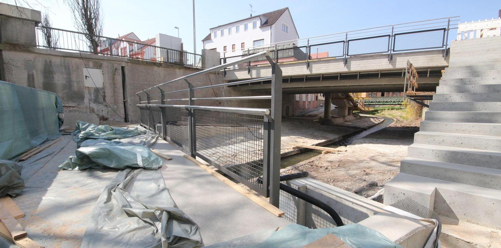 Landsknechtsbrücke soll am 20. April wieder passierbar sein