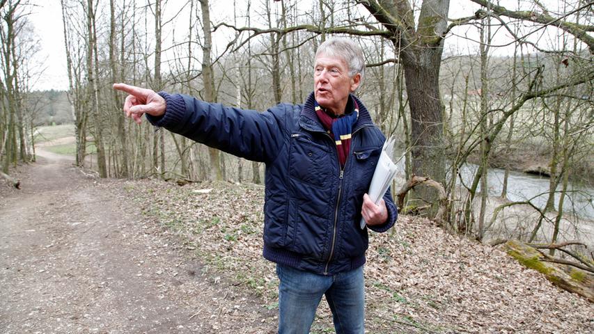 Entschiedener Gegner des Naturschutzgebietes ist Heinz-Jürgen Eitel. Er hat zusammen mit rund 50 Mitstreitern einen Verein gegründet: "Pro Erhalt Naherholungsgebiet Pegnitzgrund". Mit ihm wollen sie konkrete Maßnahmen umsetzen.