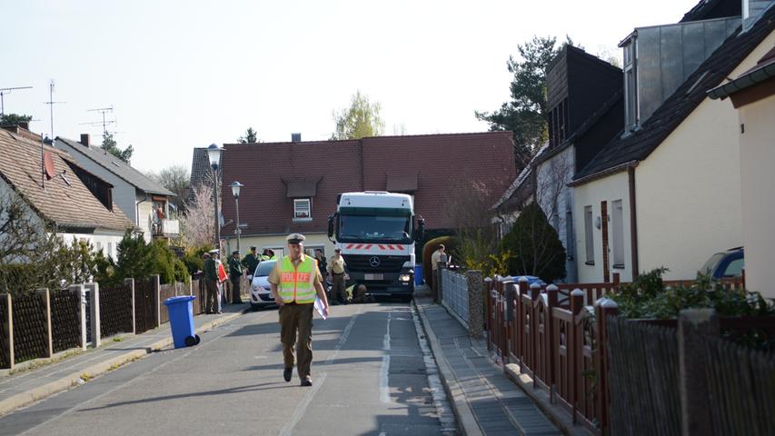 Radlerin in Fürth von Müllauto erfasst und getötet