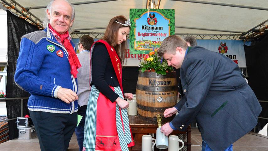 Ab dem 21. Mai heißt es dann in Erlangen wieder: Der Berg ruft. Der Bierfrühling stimmte aber doch schon ganz gut auf das Volksfest ein.