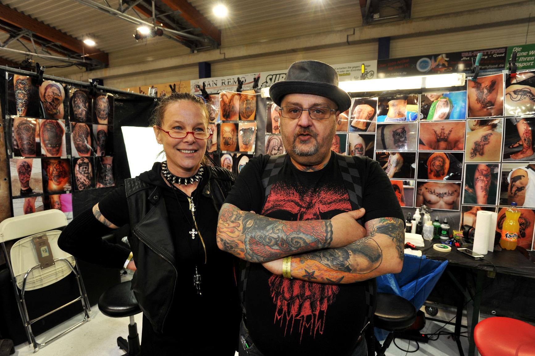 Schmerz Der Unter Die Haut Geht Tattoo Expo In Nurnberg Nurnberg Nordbayern