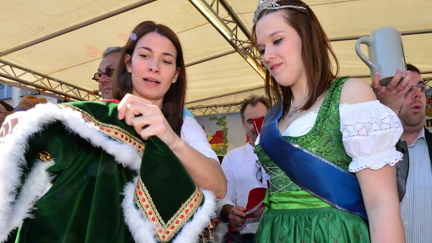Mia I. ist Erlangens neue Bierkönigin