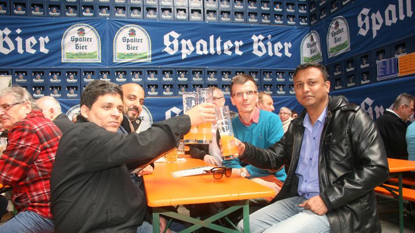 Bier, Musik und gute Laune: Das Spalter Brauereifest