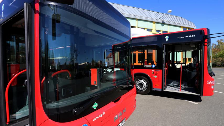Neue Bus-Flotte für VAG: Wohlfühlatmosphäre in grau und rot