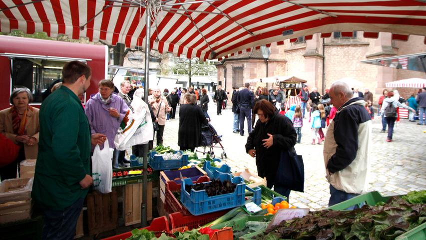 Wochenmarkt in Gostenhof eröffnet: Bereicherung für Stadtteil