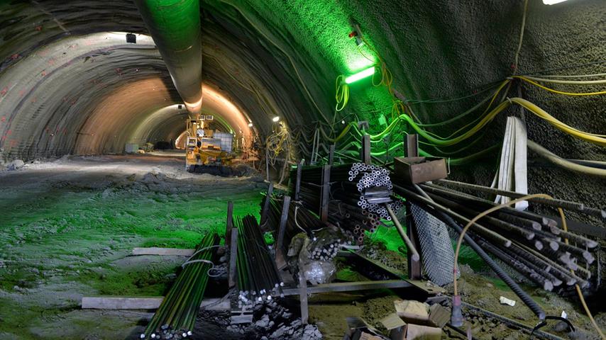 294 Meter, 13 Millionen Euro: Der Erlanger Burgbergtunnel
