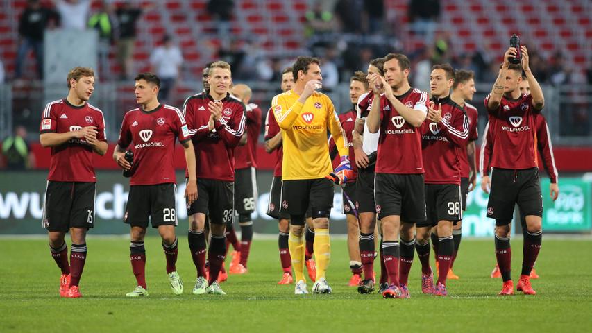 Der 1. FC Nürnberg schlägt den SV Sandhausen mit 2:0. Es ist der erste Dreier nach zuletzt sieben sieglosen Spielen.