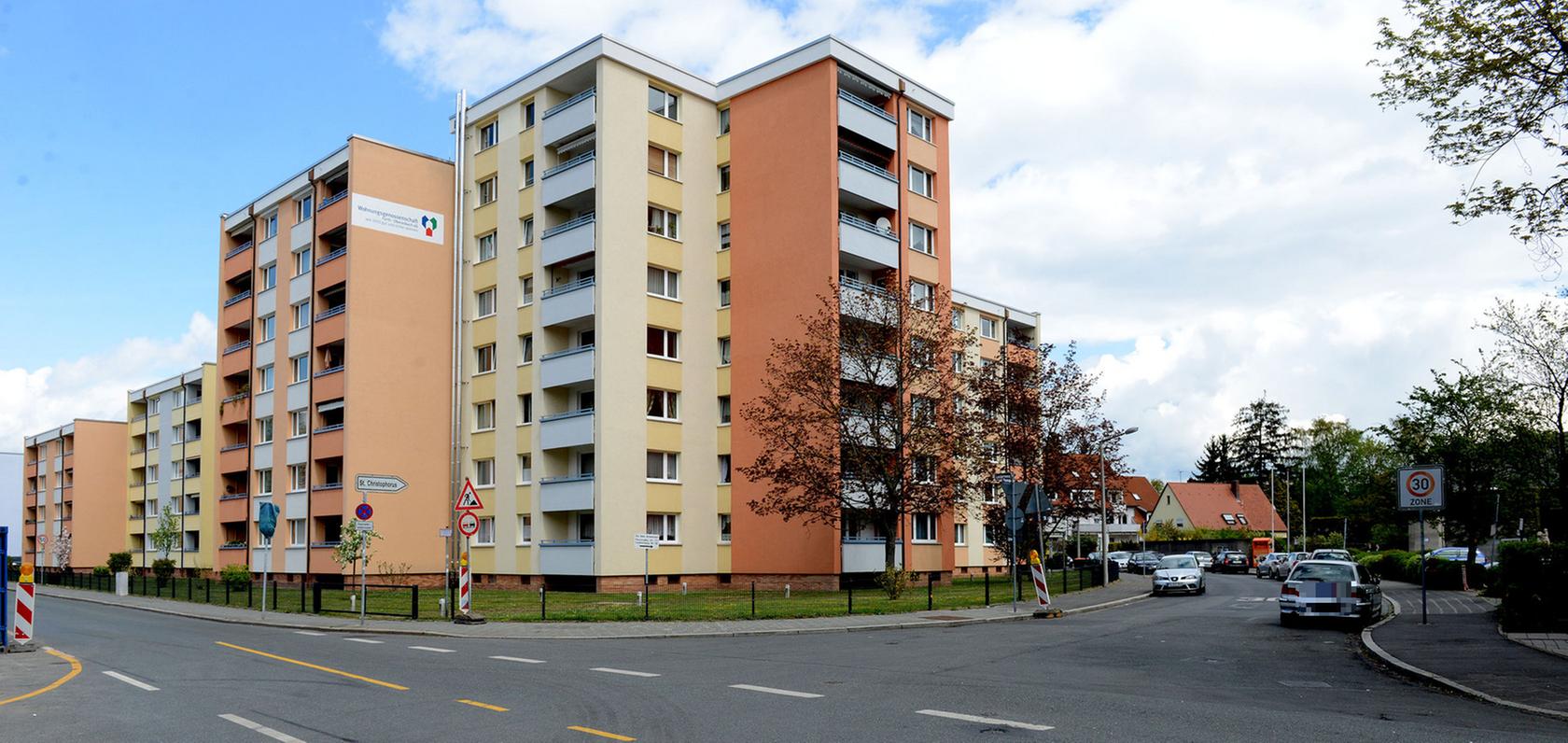 Das Beziehungsdrama ereignete sich in einem Wohnkomplex in der Fürther Flurstraße.