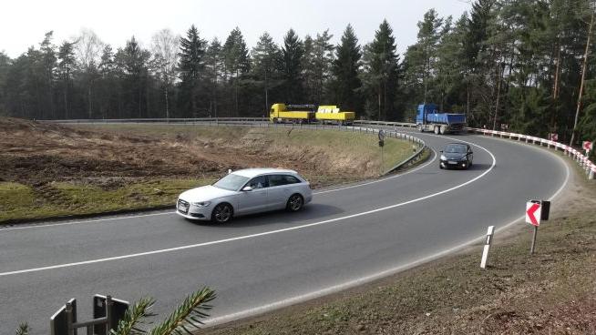 Mit 102 km/h in den Blitzer an der Weißmarter gerauscht