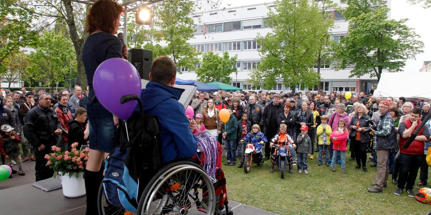 Toy Run in Erlangen: Biker sammeln für kleine Patienten