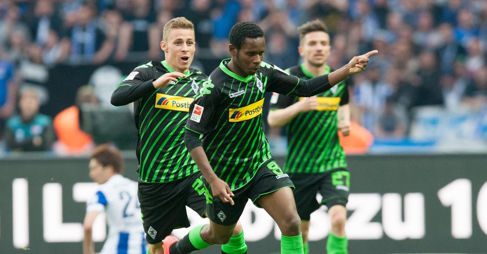 Bereit für Europa: Borussia Mönchengladbach lässt im Kampf um die Champions-League-Teilnahme nicht locker.