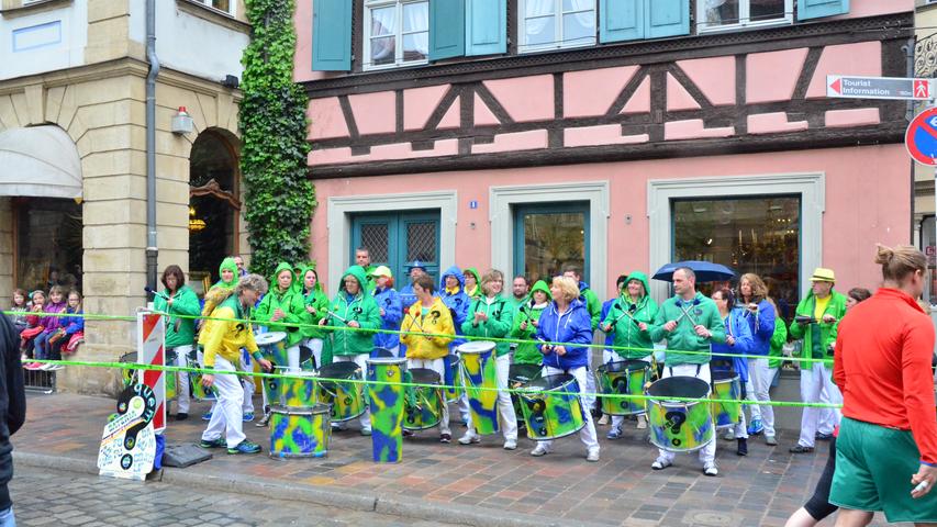 Sportler beim Weltkulturerbelauf Bamberg
