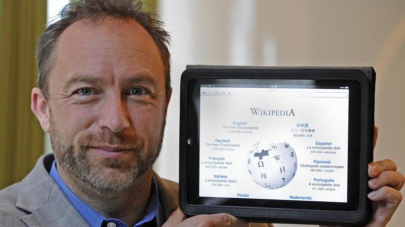 Wikipedia-Gründer glaubt an Freies Wissen