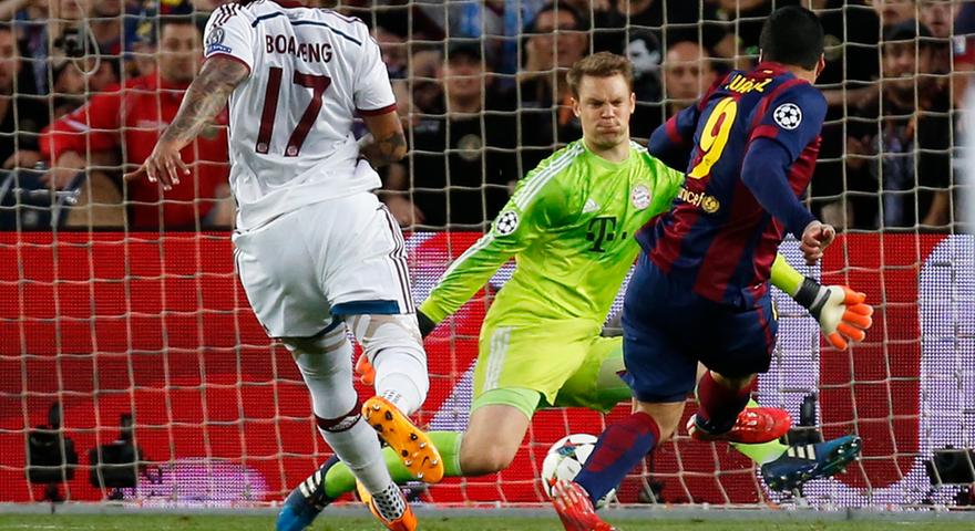 As (Spanien): Bayerns Trainer wusste, dass die Partie zwischen seiner Mannschaft und Barcelona so ausgeglichen war, dass nur ein Genie wie Messi sie entscheiden konnte.
