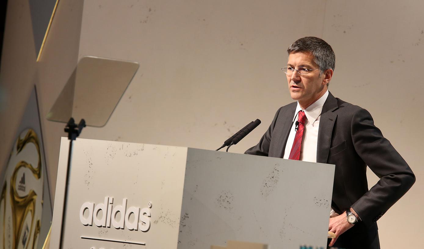 Adidas-Chef Herbert Hainer bekam bei der Hauptversammlungen Kritik von den Aktionären.