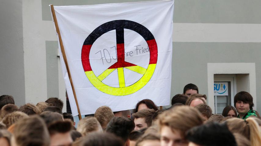 Schüler setzen ein Zeichen in Höchstadt