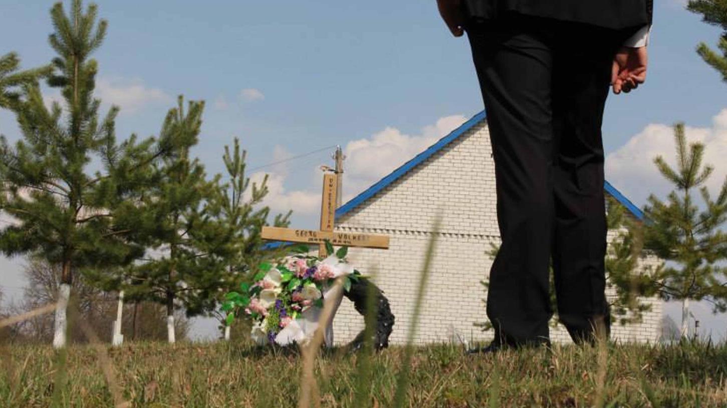 Nach 73 Jahren am Grab des Großvaters in Russland