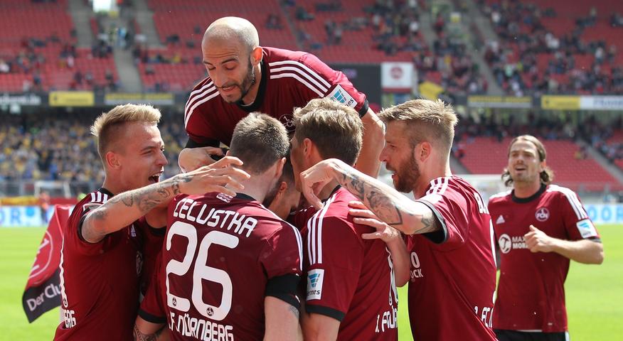 Mit dem 3:1-Heimsieg gegen Eintracht Braunschweig entledigte sich der 1. FC Nürnberg endgültig aller Abstiegssorgen. Die Mannschaft wusste über weite Strecken zu überzeugen, bekommt von den nordbayern.de-Usern die Durchschnittsnote 2,9 .