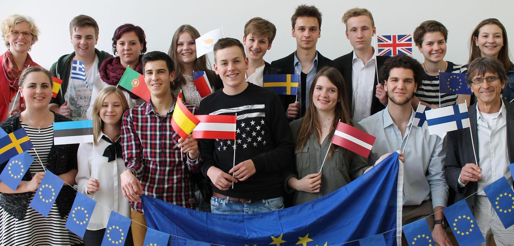 AKG-Oberstufenschüler hielten ein Plädoyer für Europa