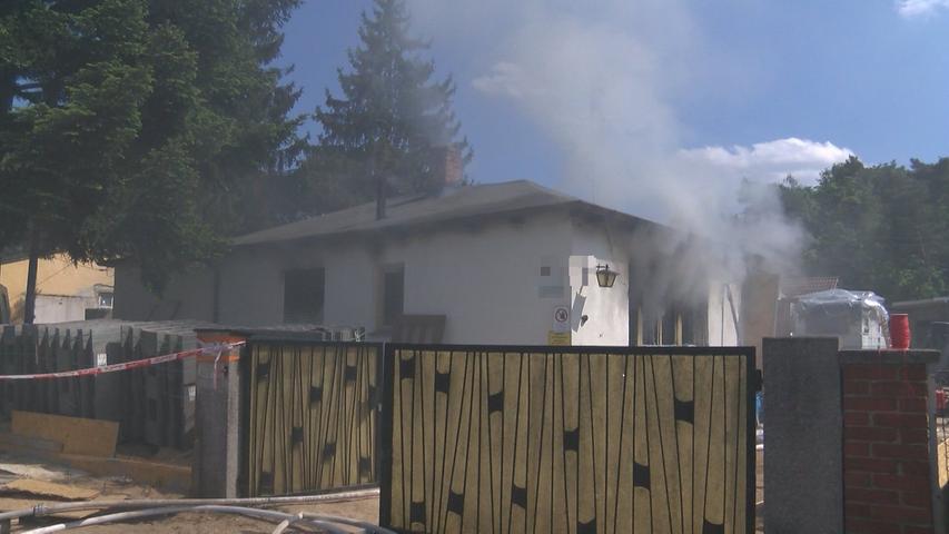 Wohnhausbrand in der Kronacher Straße in Fürth