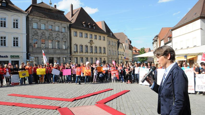 Forchheim: Erzieherinnen kämpfen für bessere Bezahlung