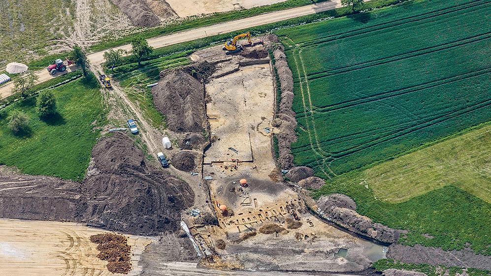  Eine bedeutende Eisenzeit-Siedlung in Dettenheim entdeckt 