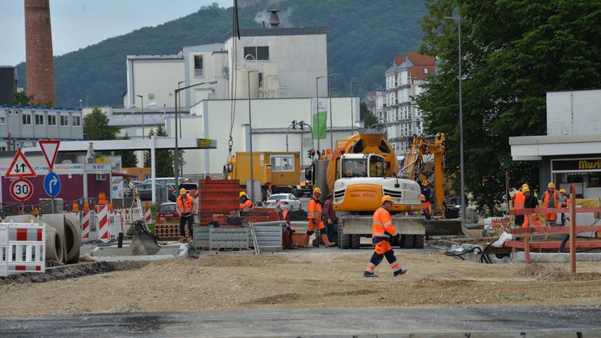 Baustelle am Unteren Tor