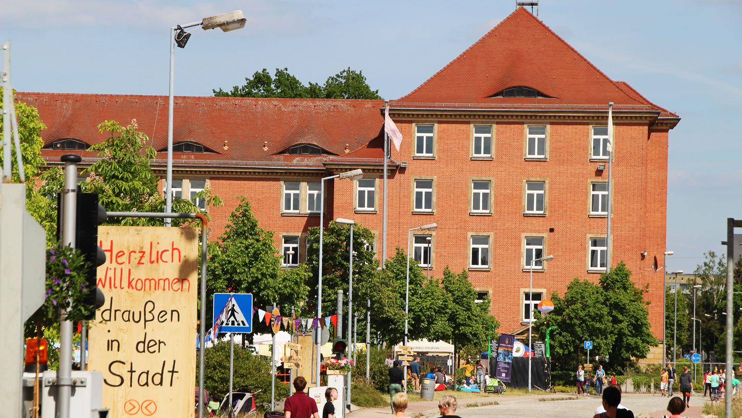 Das erste Mal seit langem ist das Konversionsgelände in Bamberg für die Öffentlichkeit zugänglich.
