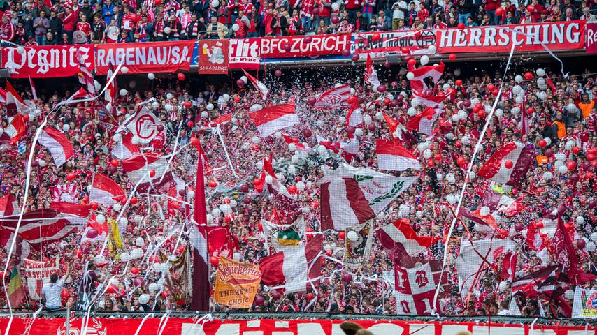 In München war dagegen alles angerichtet, um mit den Fans einen versöhnlichen Saisonabschluss zu feiern.